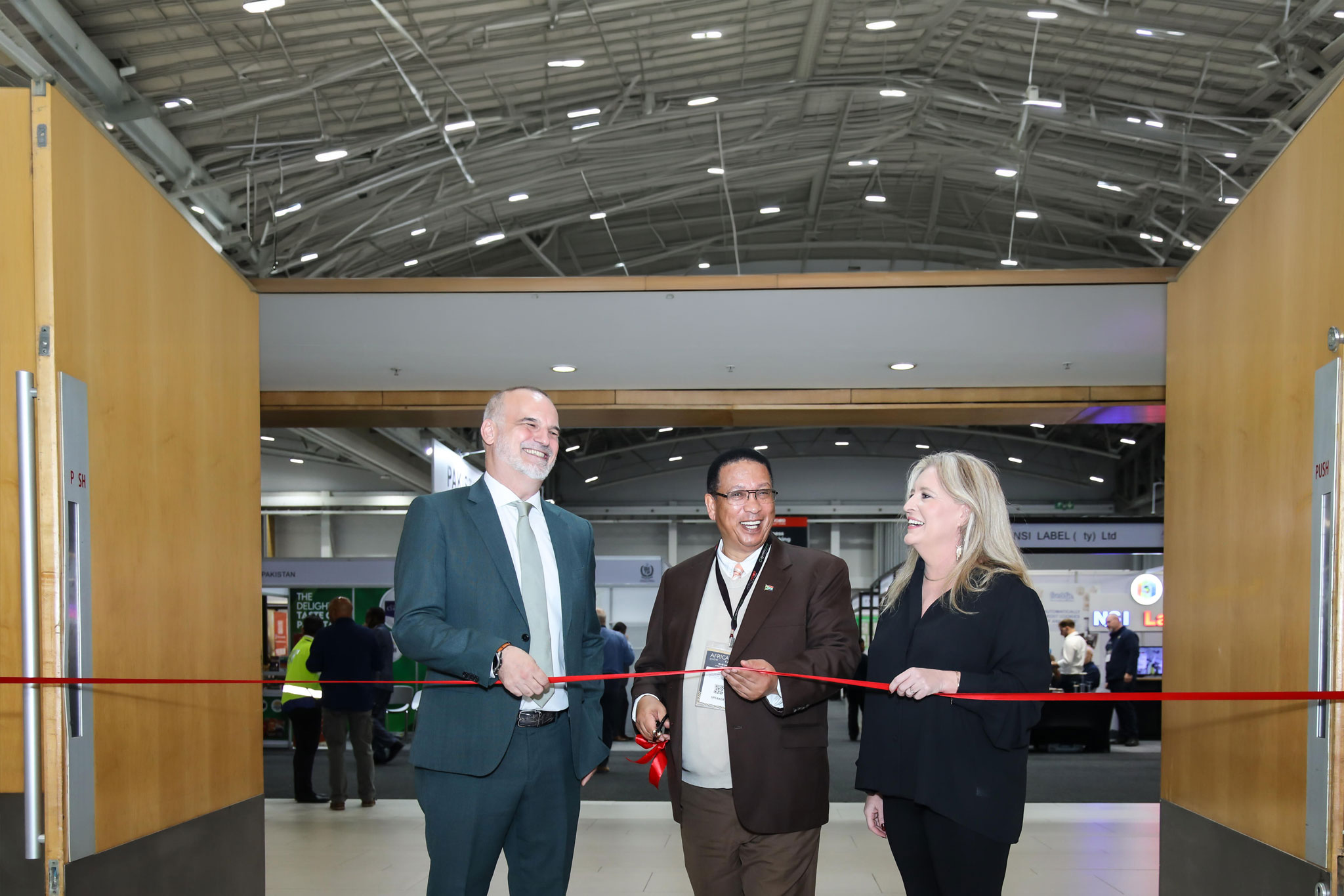 Anuga Select South Africa ribbon cutting